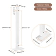 thumbnail image 2 of Floating Shelf Brackets, 2 Pack 12"(300mm) Wall Mounted Shelf Supports, White, 2 of 5
