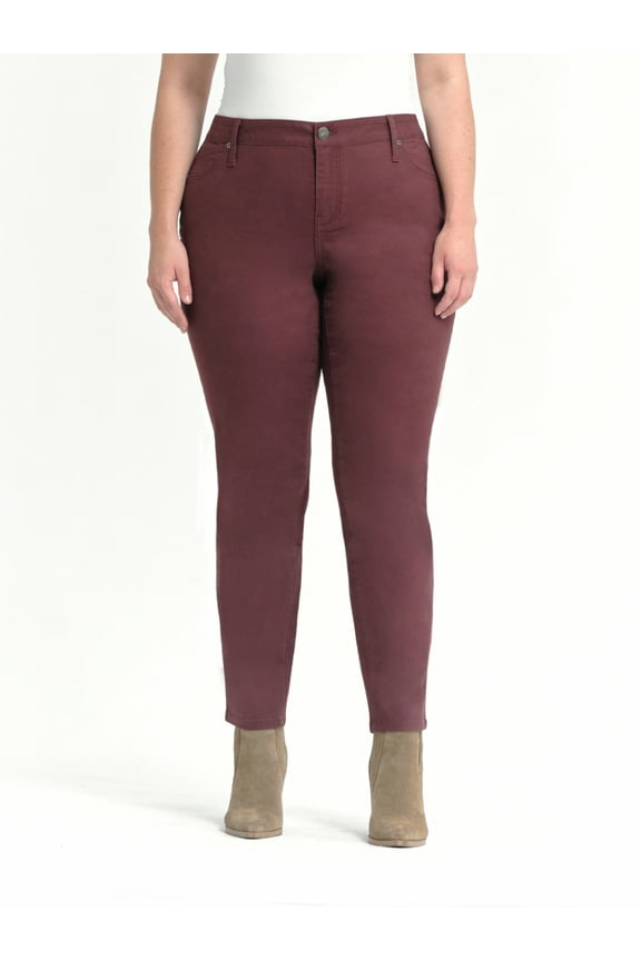 Women's Plus Destructed Skinny Jeans, Sizes 16-26