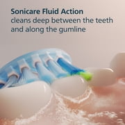 Philips Sonicare C3 Two-In-One Replacement Electric Toothbrush Heads, White, 2 Pack, HX9042/65