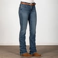 thumbnail image 2 of Wrangler Retro The Green Slim Bootcut Abigial 112338900 Jeans, 2 of 2