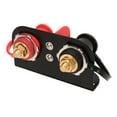 thumbnail image 1 of Battery Jumper Post, Remote Battery Charging Tool Copper Core Brass Nut 250A M10x2  for RV, 1 of 7