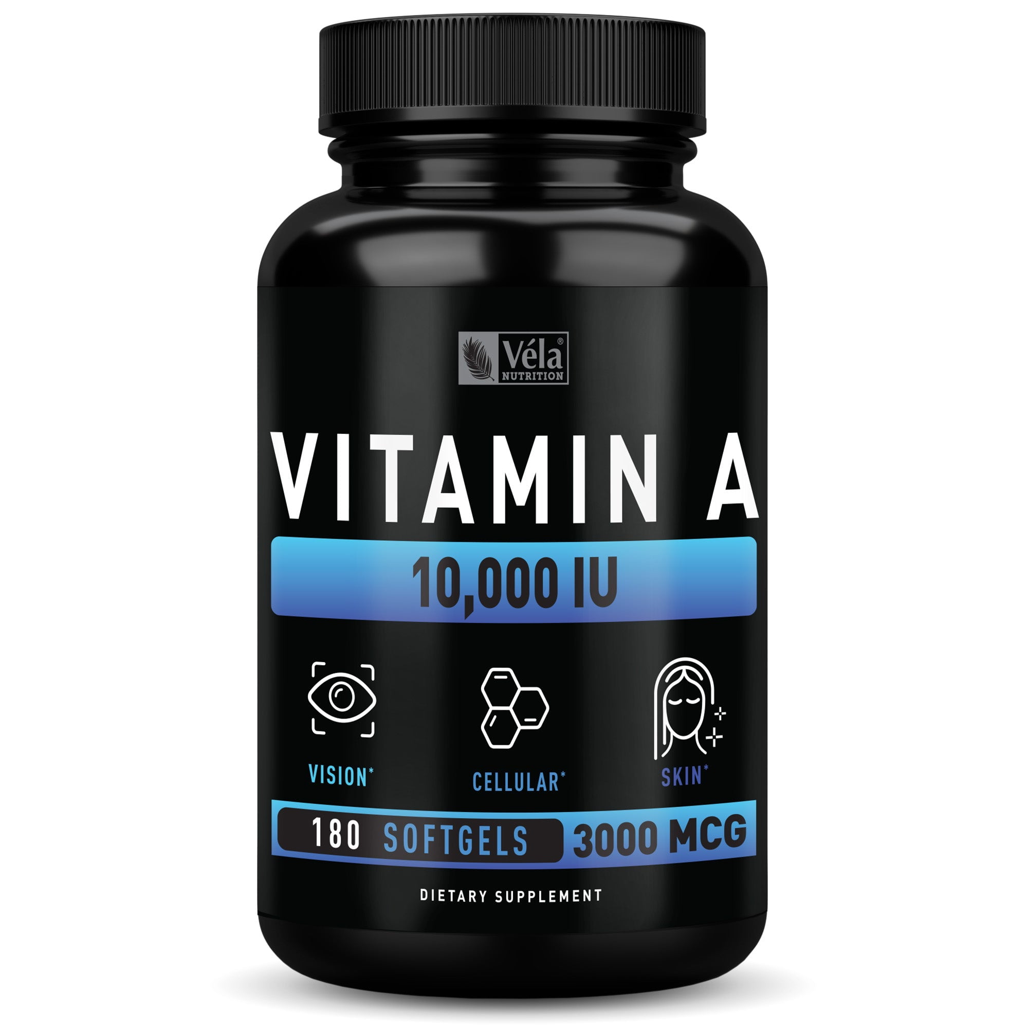 Vitamin A Softgels | Cellular Health for Vision, Skin, and Bones