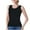 Black-womens clothes, variant on Wiyuqeen Womens Tank Tops Sleeveless Camisoles Crew Neck Solid Color Camis Yoga Slim Fit Tanks Plus Size Summer Stretchy Tanks
