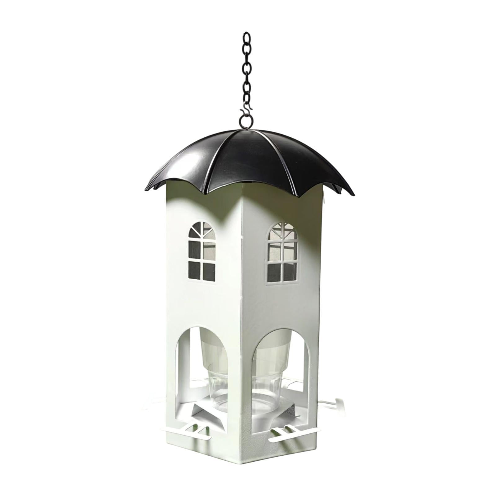 koolsoo Bird Feeder Bird Feeding Station Outdoors Easy to Clean and Fill Food Dispenser Hummingbirds Feeder for Yard Patio Decoration