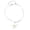 White, variant on Fashion Large Starfish Pendant Necklace Simple Choker Simple Charm Neck Chain White Rope Clavicle Chain Party Jewelry