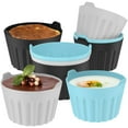 Jetcloudlive 9Pcs Air Fryer Egg Poacher Cups Food Grade Silicone Egg