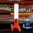 thumbnail image 4 of Beverage dispenser, easytoclean juice, margarita, and beer dispenser with tap for bar, kitchen, home, grilling, Father's Day, orange 1.5 L Ref: 2125, 4 of 5