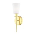 thumbnail image 6 of Beaumont Lane Contemporary ADA Wall Sconce in Polished Brass, 6 of 9