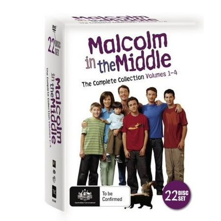 Malcolm in the Middle - Complete Collection (Vol. 1-4) - 22-DVD Box Set ( Malcolm in the Middle - Complete Collection - Volumes One, Two, Three & Four [ NON-USA FORMAT, PAL, Reg.4 Import - (Best Of Malcolm In The Middle)