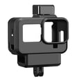 thumbnail image 1 of Cadre de Protection pour Vlogging avec Support de Microphone et Adaptateur de Filtre d'Objectif Accessoires de Caméra d'Action Compatibles avec GoPro 8, 1 of 7