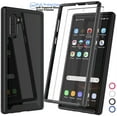 thumbnail image 1 of Galaxy Note 10 10+ 10 Plus 5G 2019 Phone Case [with Tempered Glass Screen Protector] Full-Body Rugged Transparent Clear Back Bumper Cover, 1 of 8