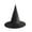 Small, variant on Gallickan Black Witch Hats for Woman, Halloween Witch Hat with Hook, Halloween Supply for Woman Girls Halloween Decorations for Outdoor Party Accessories, Small