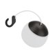 thumbnail image 4 of Camping Light Ball Pattern 3 Brightness Adjustable Long Lasting USB Charging LED Outdoor Lamp with Hook Black, 4 of 5