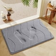 thumbnail image 2 of YZEGDCH Bath Rug Mat Non Slip and Absorbent Bathroom Rug Bath Quick Dry, Machine Washable Bath Mats for Bathroom Floor, Tub and Shower, Home Decor Accessories, 2 of 4