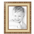 thumbnail image 2 of ArtToFrames 16" x 20" Gold Bamboo Cream Bronze Picture Frame, 16x20 inch Gold Wood Poster Frame (WOM-5255),  Pack, 2 of 7