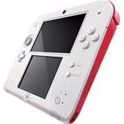 Restored Nintendo Handheld Console 2DS White/red