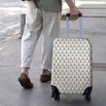 thumbnail image 3 of White Bigfoot and Pine Tree Pattern Luggage Cover Fashion Suitcase Cover Baggage Covers Fit 25-28 Inch Luggage (Go Travel), 3 of 5