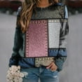 thumbnail image 1 of Puntoco Blusa de manga larga con cuello redondo para mujer Puntoco Puntoco-1, 1 of 4