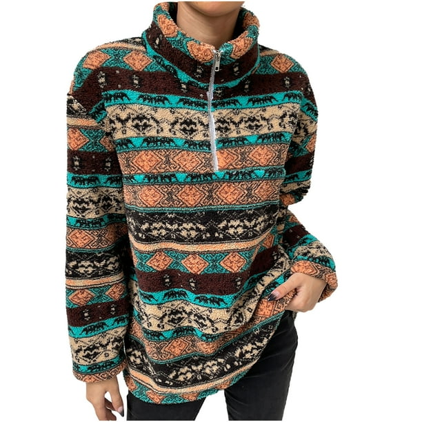 Moda mujer Casual felpa invierno cálido manga larga señoras Tops sudaderas Fridja FKASFK2927