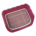 thumbnail image 1 of Billuyoard Pet Toilet Cleaning Tool Plastic Corner Basin Lavatory for Cat Dogs Ferret  Juguetes de animales pequeños Rosa, 1 of 1