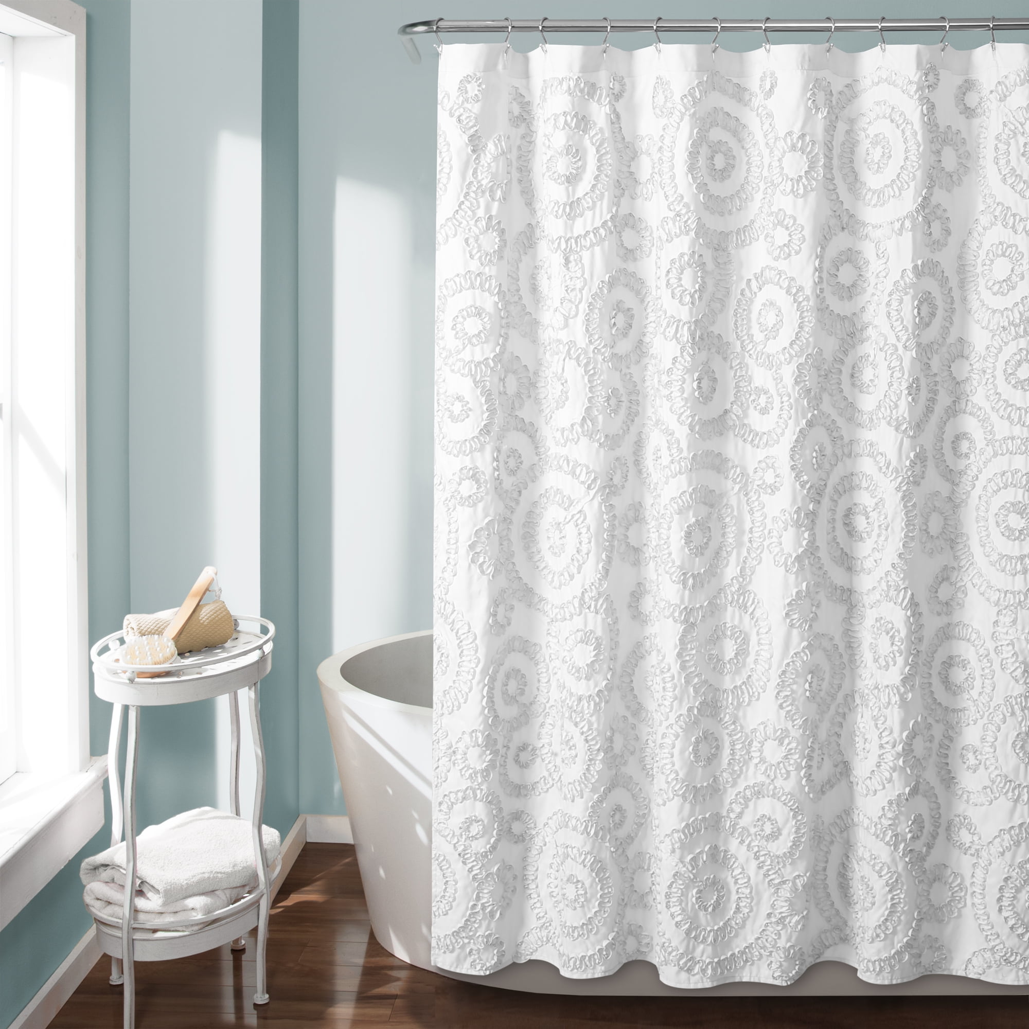 Danica Studio Shower Curtain Odyssey 72 By 72-inch 100 Percent Cotton New 