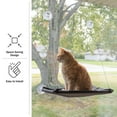 thumbnail image 5 of PETMAKER Cat Window Perch with Removable Machine Washable Cover (Black), 5 of 11