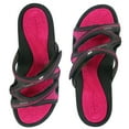 thumbnail image 5 of GP Signature Slide Sandals for Women: 7534 Fuchsia-22, EU40 (US Size 9 - 9.5), 5 of 7
