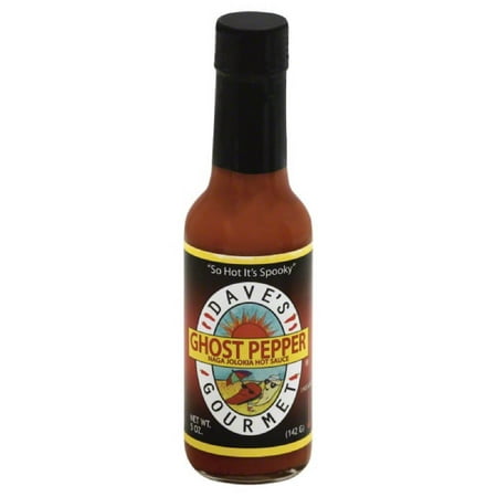 Dave's gourmet ghost pepper hot sauce, 5 oz (pack of