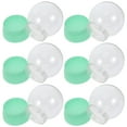 thumbnail image 3 of MOVTOTOP 6pcs Clear Plastic Snow Globe for Home Decor Unique DIY Kit Empty Transparent Round Ball 3.15 Inches, 3 of 8