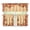 Autumn Pumpkin Plaid Pattern, variant on Chririnla Golden Moon Stars Print Kitchen Curtains and Valances Set for Living Room, 3 Pcs Privacy Kitchen Curtain Valance and Tiers Set