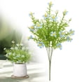 thumbnail image 2 of Memorial Flowers Artificial Bouquet, Wild Bloom Silk Flowers for Cemetery Vase, Outdoor Porch Patio Decor, Sympathy Gift, Home Accents, A Bouquet of Flowers, 2 of 8