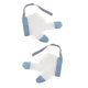 thumbnail image 5 of 1 par de protectores de dedos para bebés, masajeadores de encías, buena transpirabilidad, tamaño ajustable, cómodos, para que el bebé deje de chuparse el dedo, protectores de dedos M, 5 of 10