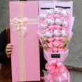 thumbnail image 1 of Sanrio-ramo de flores de jabón de Hello Kitty, caja de regalo, flor Rosa Doraemon, ramo de dibujos animados, regalo del Día de San Valentín, regalo de cumpleaños, 1 of 4