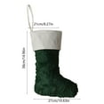 thumbnail image 3 of Super Savings Week karymi Medium Size Christmas Stocking Decor 14.96x10.63in Xmas Sock for Mantel Tree Hanging Gift Candy Storage Christmas Ornaments Super Savings Week Clearance, 3 of 6