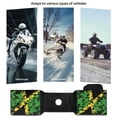 thumbnail image 5 of Uorisanigo ATV Tank Bag - Jamaica Flag Motorcycle Saddlebags - Waterproof Snowmobiles ATV Tank Top Saddle Bag Waterproof for Yamaha Suzuki Kawasaki Harley, 5 of 7
