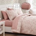 thumbnail image 3 of Juego de cama Geniospin lazo rosa para cama individual, 5 piezas, 3 of 9