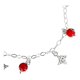 thumbnail image 2 of JOYARIS Pulsera Ajustable Nudo De Bruja Ojos Turcos Plata Ley S925 Talla Largo/Ancho: 22 cm (ajustable) x 3 mm PT-0000177, 2 of 3