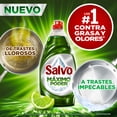 thumbnail image 3 of Jabón Líquido para Trastes Salvo Máximo Poder Limón, Rinde hasta 70% Más** 1.4 l, 3 of 5