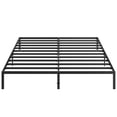 thumbnail image 4 of Metal Bed Frame King Size, No Box Spring Needed, Black With A Sleek Appearance Spring, Finish, Modern And Elegant Style, 4 of 4