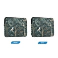 thumbnail image 7 of FORMRS 13-13.3 inch Laptop Sleeve Case Soft Carrying Quilted Computer Bag Cover, Floral Forest Scene, 7 of 7