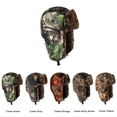 thumbnail image 2 of Trapper Warm Russian Trooper Hat Winter Skiing Cap Women Men Windproof（Camo Orange）, 2 of 2