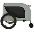 thumbnail image 6 of vidaXL Pet Bike Trailer Bicycle Cargo Dog Stroller Oxford Fabric and Iron, 6 of 10