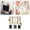 Black, variant on Engagement Party Decorations Happy Engagement Alternative Guest Book Just Engaged Congratulations Signing Card Board for Celebrating Memorable Moments
