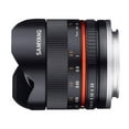 thumbnail image 2 of Samyang 8mm F2.8 UMC Fisheye II (Black) Lens for Sony E-Mount (NEX) Cameras (SY8MBK28-E), 2 of 7