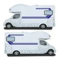 thumbnail image 3 of Premium PVC Strip-Style Car Decal for RVs - Blue, Waterproof & Anti-Fading Vinyl Sticker, Self-Adhesive & Removable, 2-Pack Universal Side Decor, Enhances Vehicle Exterior with Cool Attractive Look,, 3 of 6