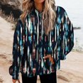 thumbnail image 1 of AMERTEER Sweatshirt Halloween Femmes Mode Quotidienne Polyvalent Casual Col Rond Manches Longues Imprimé Top Sweatshirt, 1 of 5