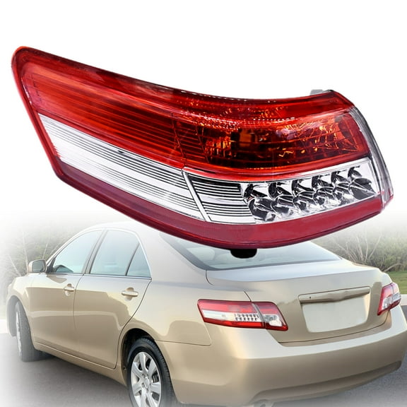 Driver Side Outer Tail Light Replacement for 2010 2011 Toyota Camry Rear Brake Tail Light Lamp