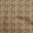 thumbnail image 1 of oneOone Polyester Spandex Brown Fabric Abstracts Fabric For Sewing Printed Craft Fabric By The Yard 56 Inch Wide, 1 of 5
