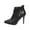 Dark Gray, variant on jsaierl Ankle Boots for Women Stilletos High Heels Fashion Party Dressy Side Ankle Boots Sexy Leather Pointed Toe Short Booties