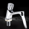 thumbnail image 3 of Bathroom Faucet, Sink Faucet, Easy To   Plated Anti-rust And Corrosion-resistant Time Delay Function For Hotel, 3 of 8